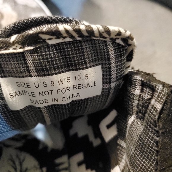 Vans Old Skool Cap "Patchwork" sz 9 Mens (Rare Exclusive Sample Pair) - Picture 7 of 8